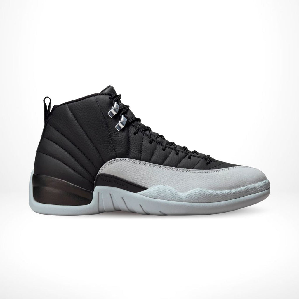 Air Jordan 12 Retro Barons in Black Wolf Grey - product image from the listing.