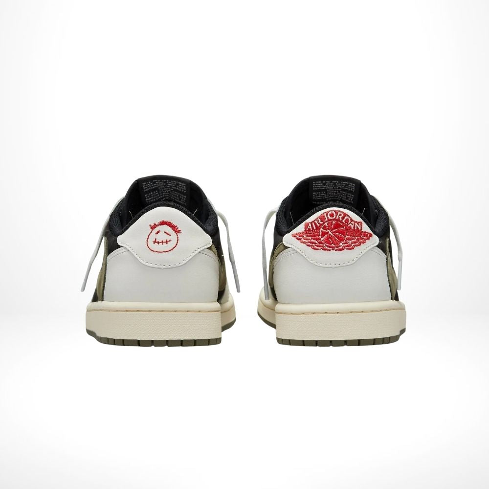 X Travis Scott Olive Sail SP - Air Jordan 1 Low OG - product image from the listing.