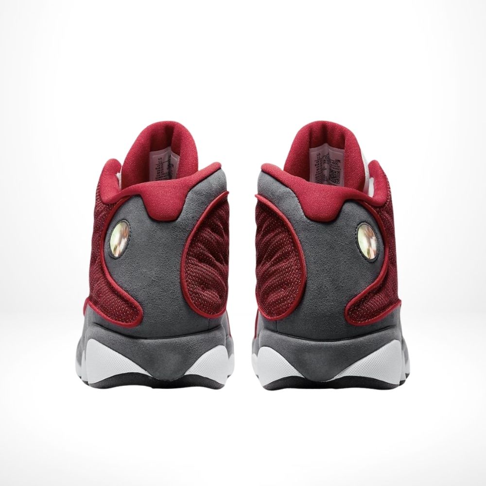Air Jordan 13 Retro Red Flint in Grey - product image from the listing.