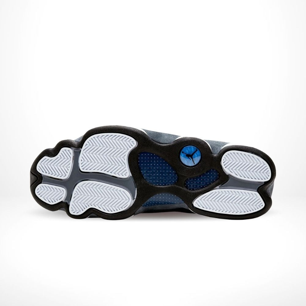 Air Jordan 13 Retro Flint in Grey Navy - product image from the listing.
