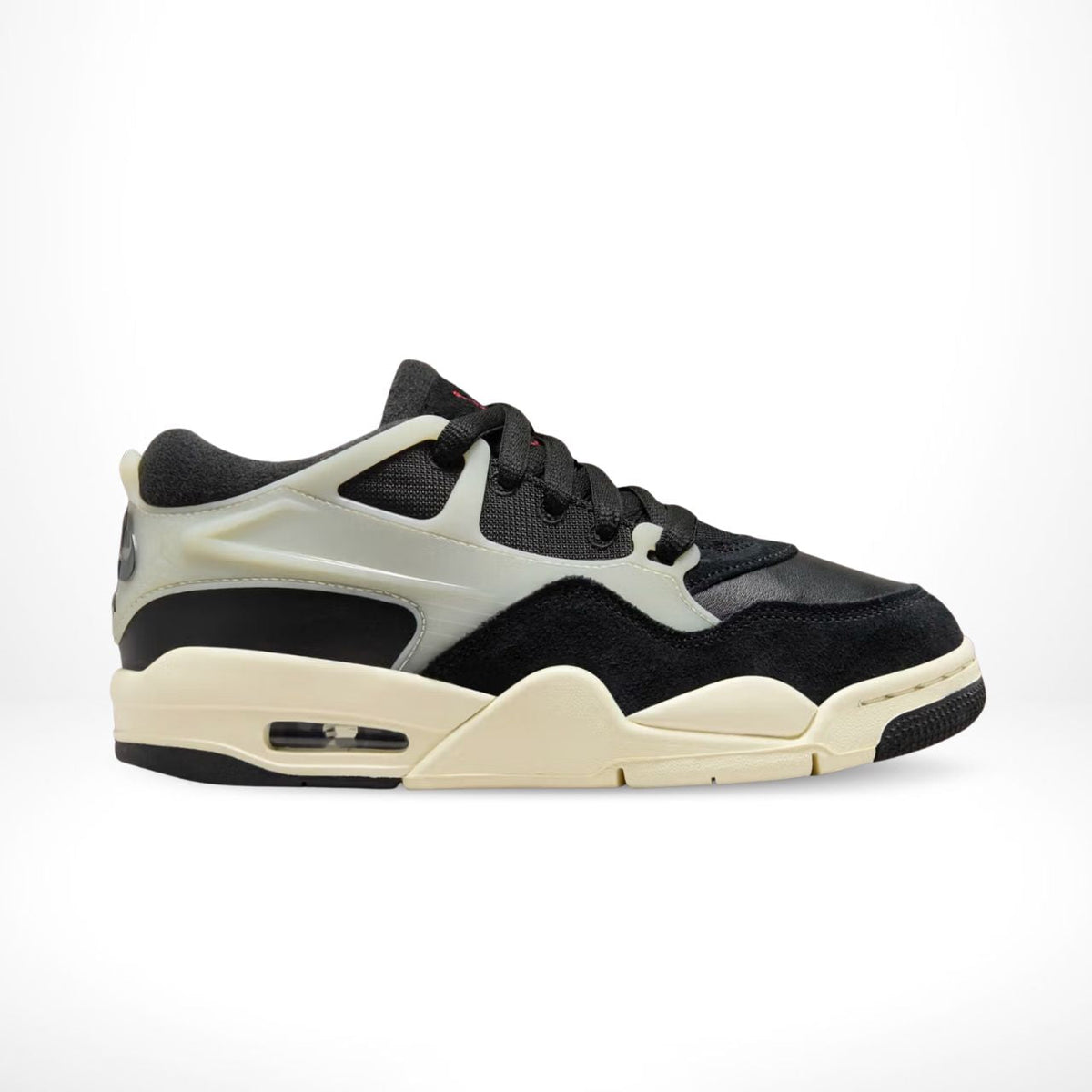 Air Jordan 4 RM in Black Sail - product image from the listing.