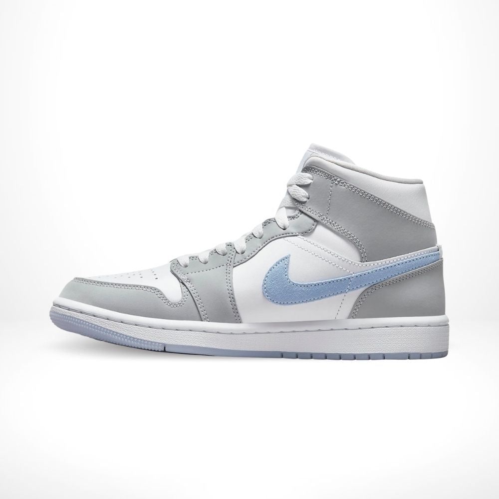 Wolf Grey Aluminum - Air Jordan 1 Mid - product image from the listing.
