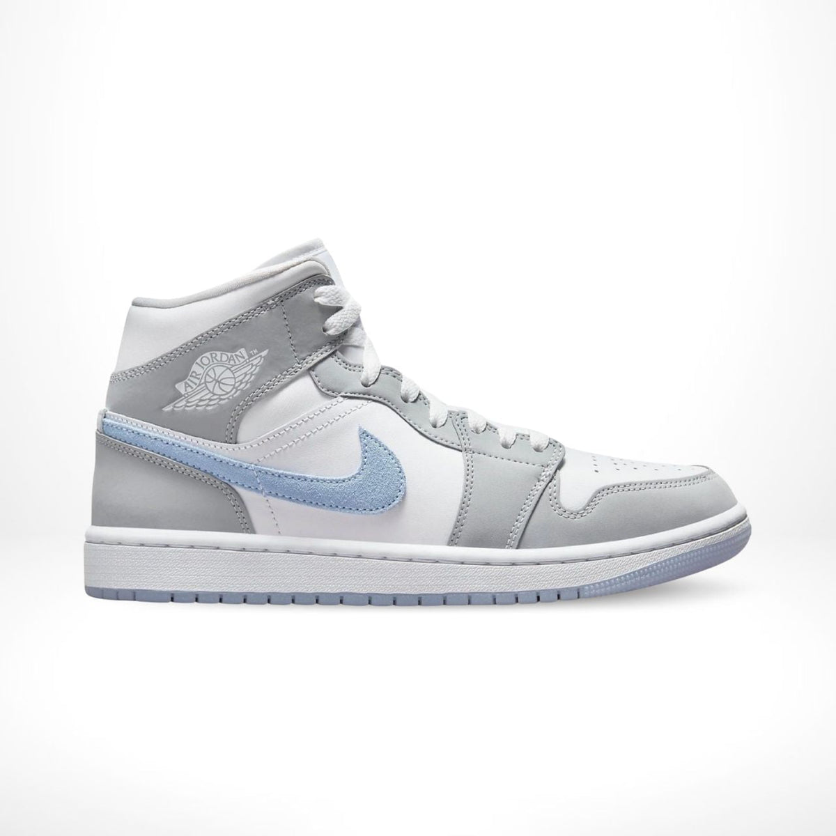 Wolf Grey Aluminum - Air Jordan 1 Mid - product image from the listing.