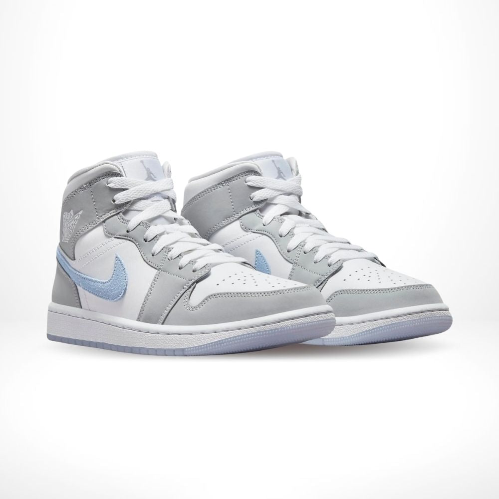 Wolf Grey Aluminum - Air Jordan 1 Mid - product image from the listing.