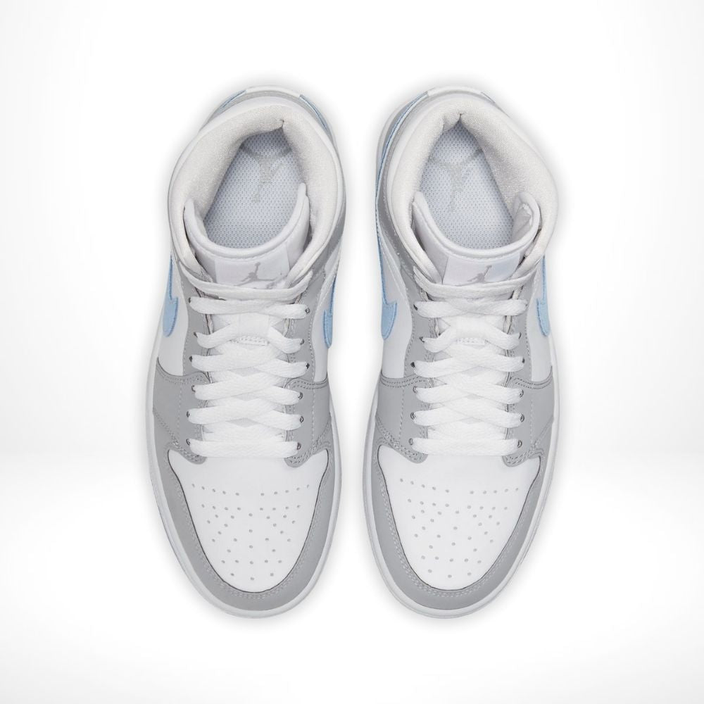 Wolf Grey Aluminum - Air Jordan 1 Mid - product image from the listing.