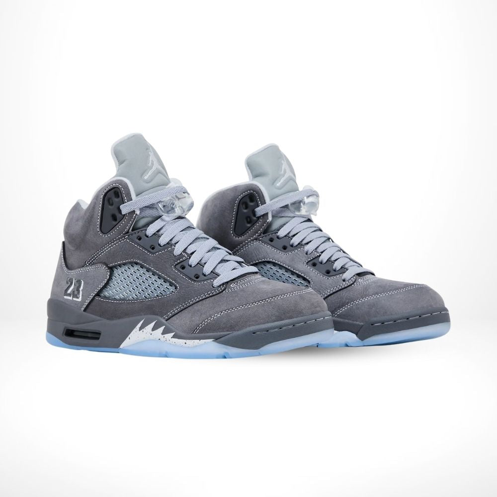 Air Jordan 5 Retro in Wolf Grey - product image from the listing.