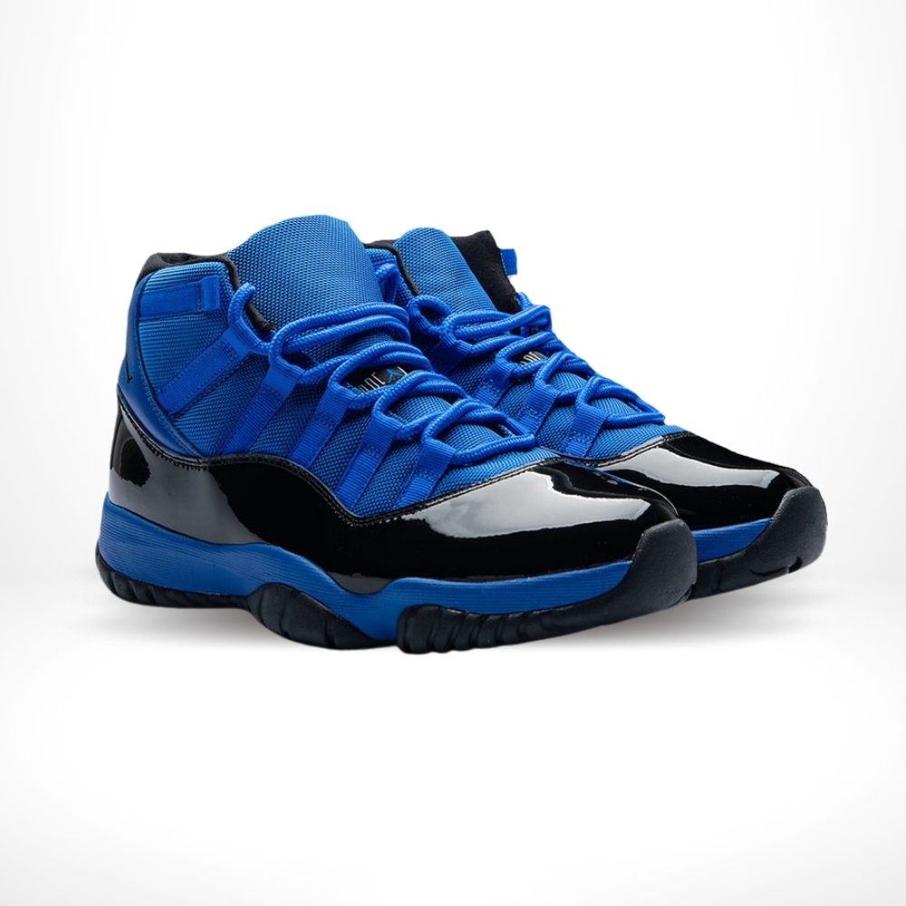 Air Jordan 11 in Royal Blue Black - product image from the listing.