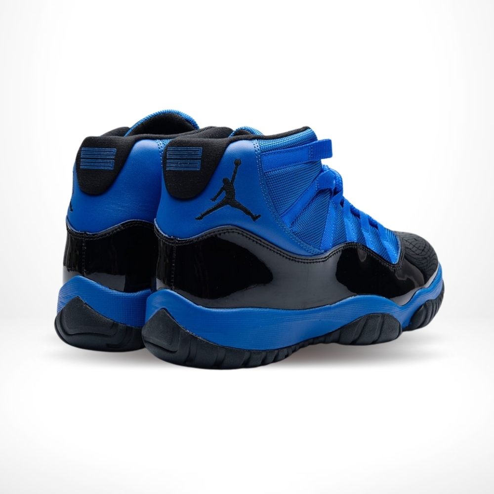 Air Jordan 11 in Royal Blue Black - product image from the listing.