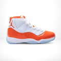 Air Jordan 11 in White Orange - product image from the listing.