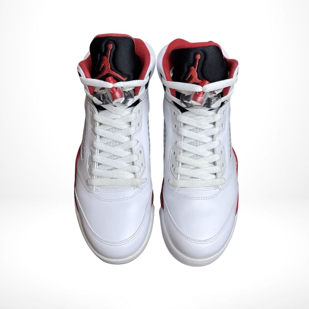 Fire Red Black Tongue - Air Jordan 5 Retro - product image from the listing.