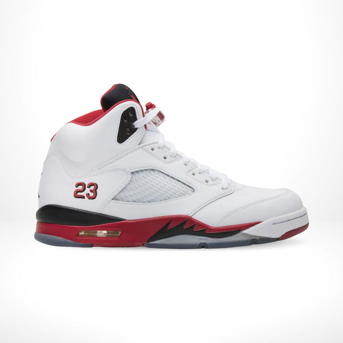 Fire Red Black Tongue - Air Jordan 5 Retro - product image from the listing.