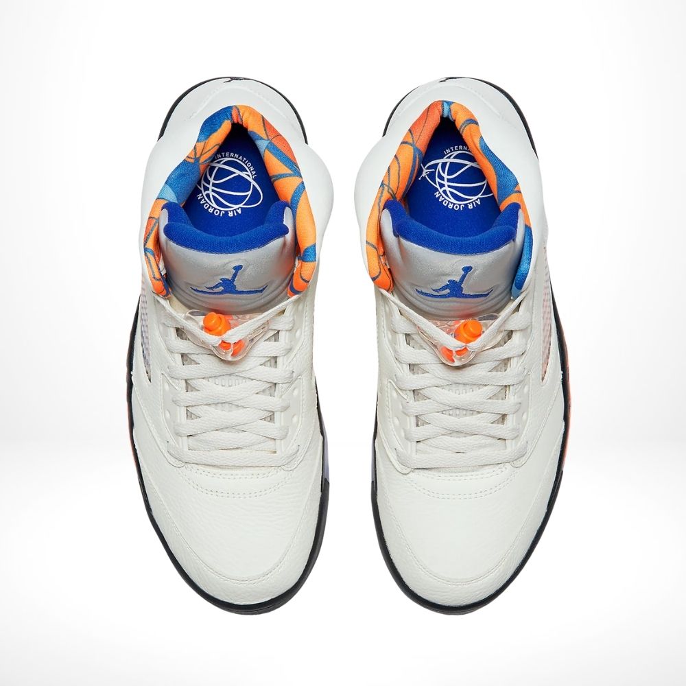 Air Jordan 5 Retro International Flight in Sail Orange - product image from the listing.