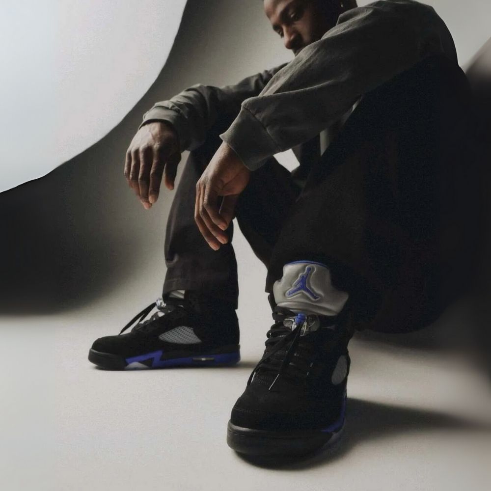 Air Jordan 5 Retro Racer in Blue - product image from the listing.