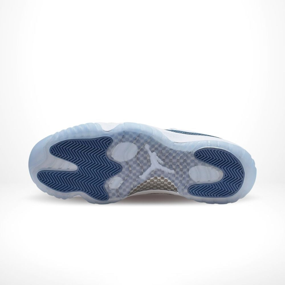Navy Snakeskin LE - Air Jordan 11 Retro Low - product image from the listing.