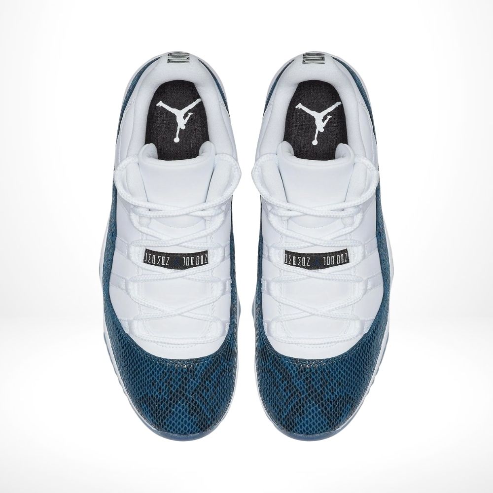 Navy Snakeskin LE - Air Jordan 11 Retro Low - product image from the listing.