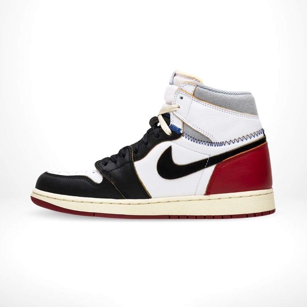 White/Black/Varsity Red - Air Jordan 1 Retro High OG NRG x Union LA Black Toe - product image from the listing.