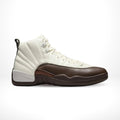 Air Jordan 12 x SoleFly Cafecito Baroque in Brown White - product image from the listing.