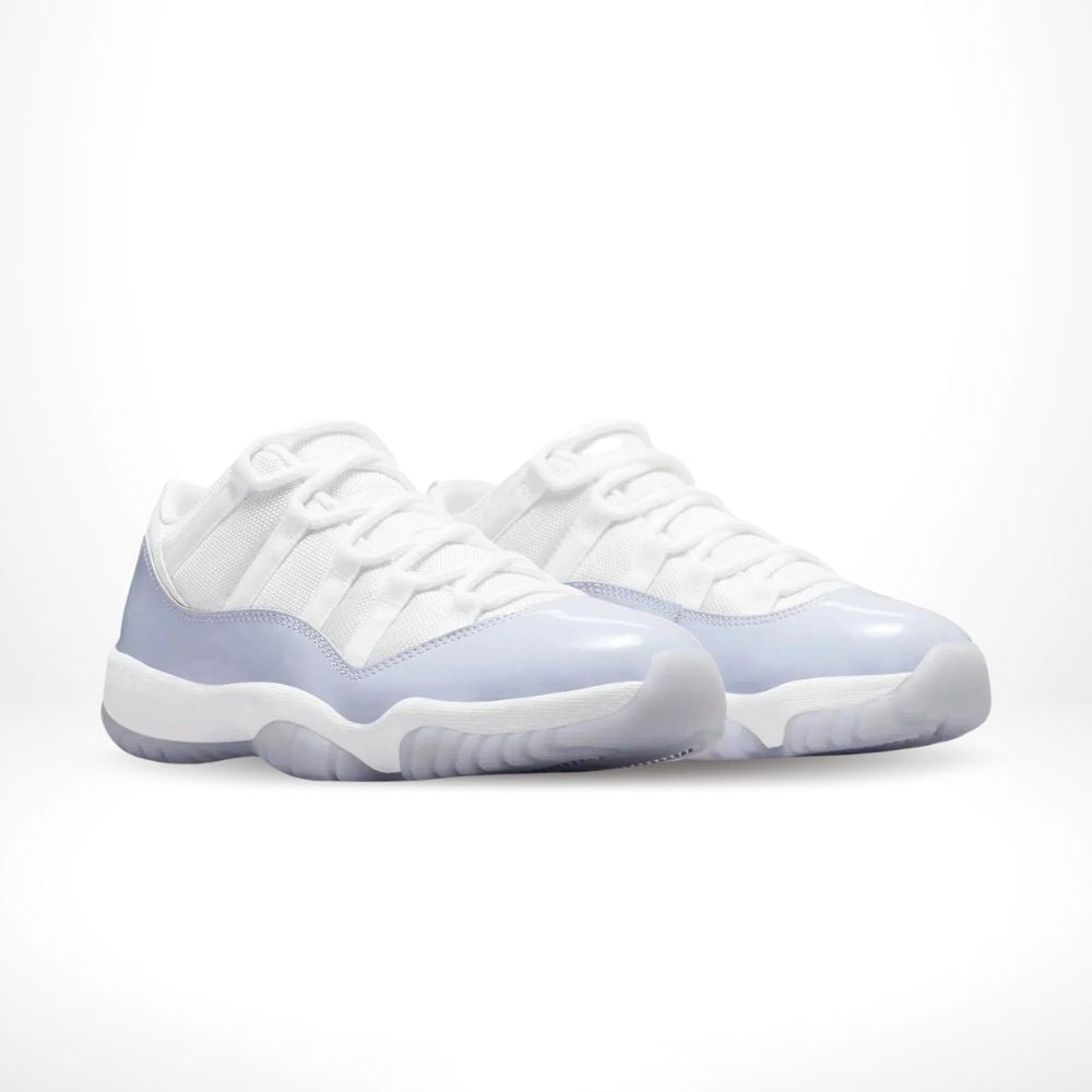 Air Jordan 11 Low in Pure Violet White - product image from the listing.