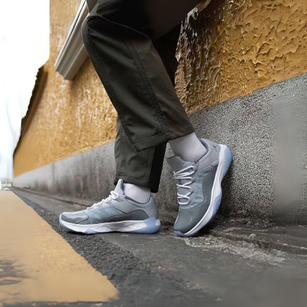Air Jordan 11 CMFT Low in Wolf Grey White - product image from the listing.