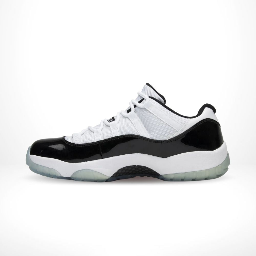 Air Jordan 11 Retro Low Concord in White - product image from the listing.