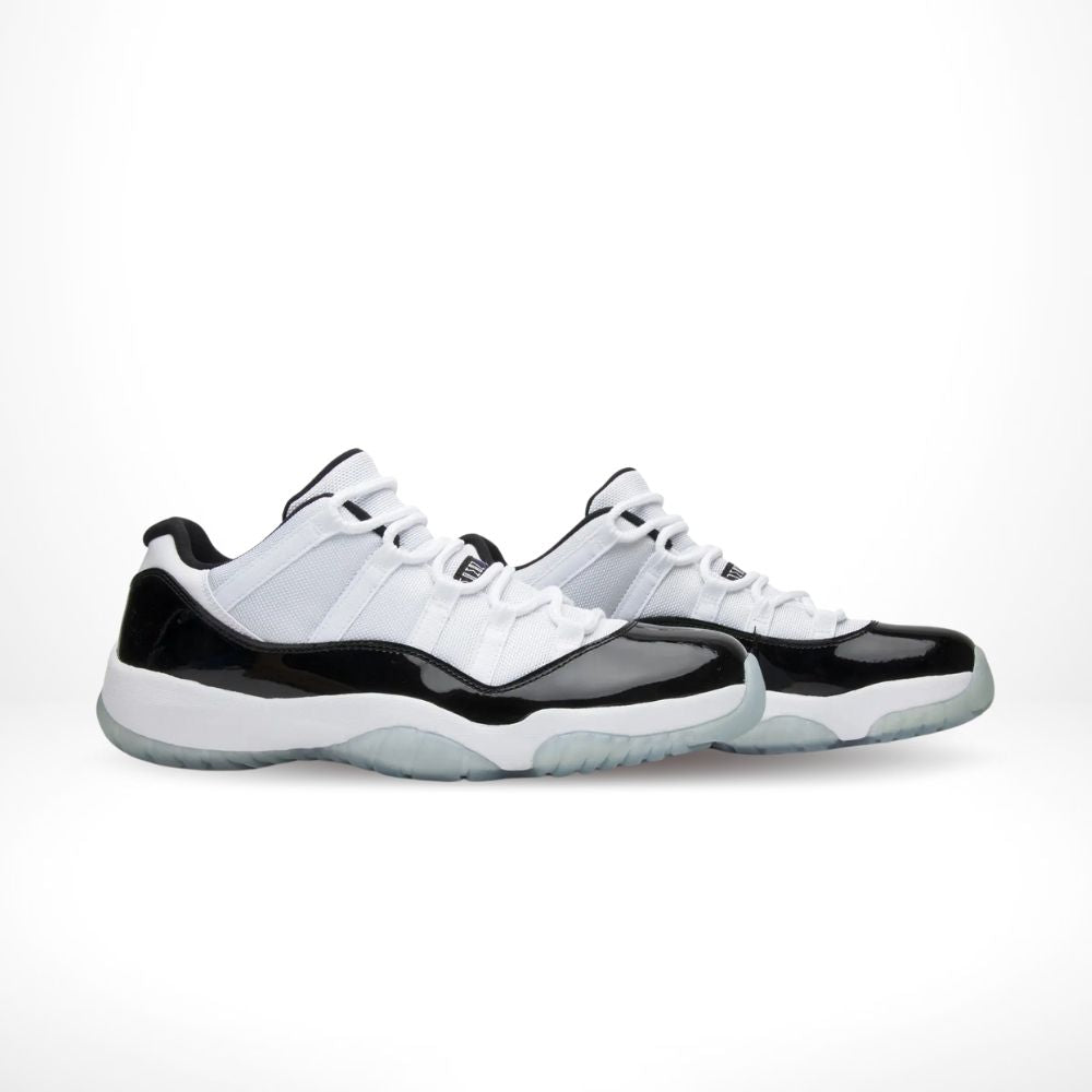 Air Jordan 11 Retro Low Concord in White - product image from the listing.