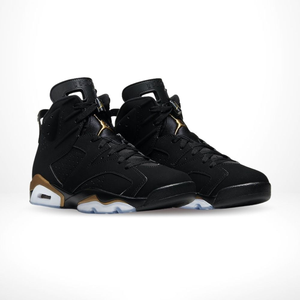 Air Jordan 6 Retro DMP Defining Moments Pack in Black Metallic Gold - product image from the listing.