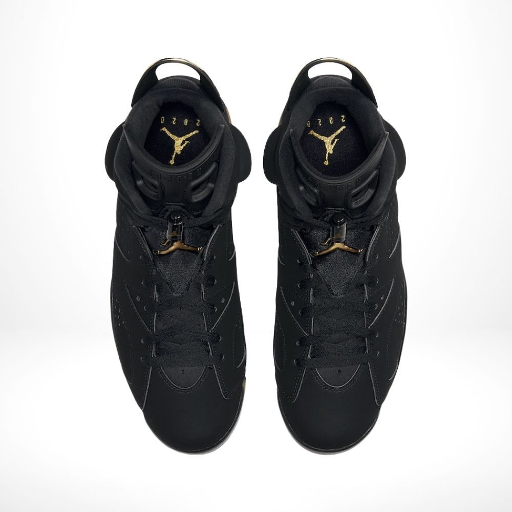 Air Jordan 6 Retro DMP Defining Moments Pack in Black Metallic Gold - product image from the listing.