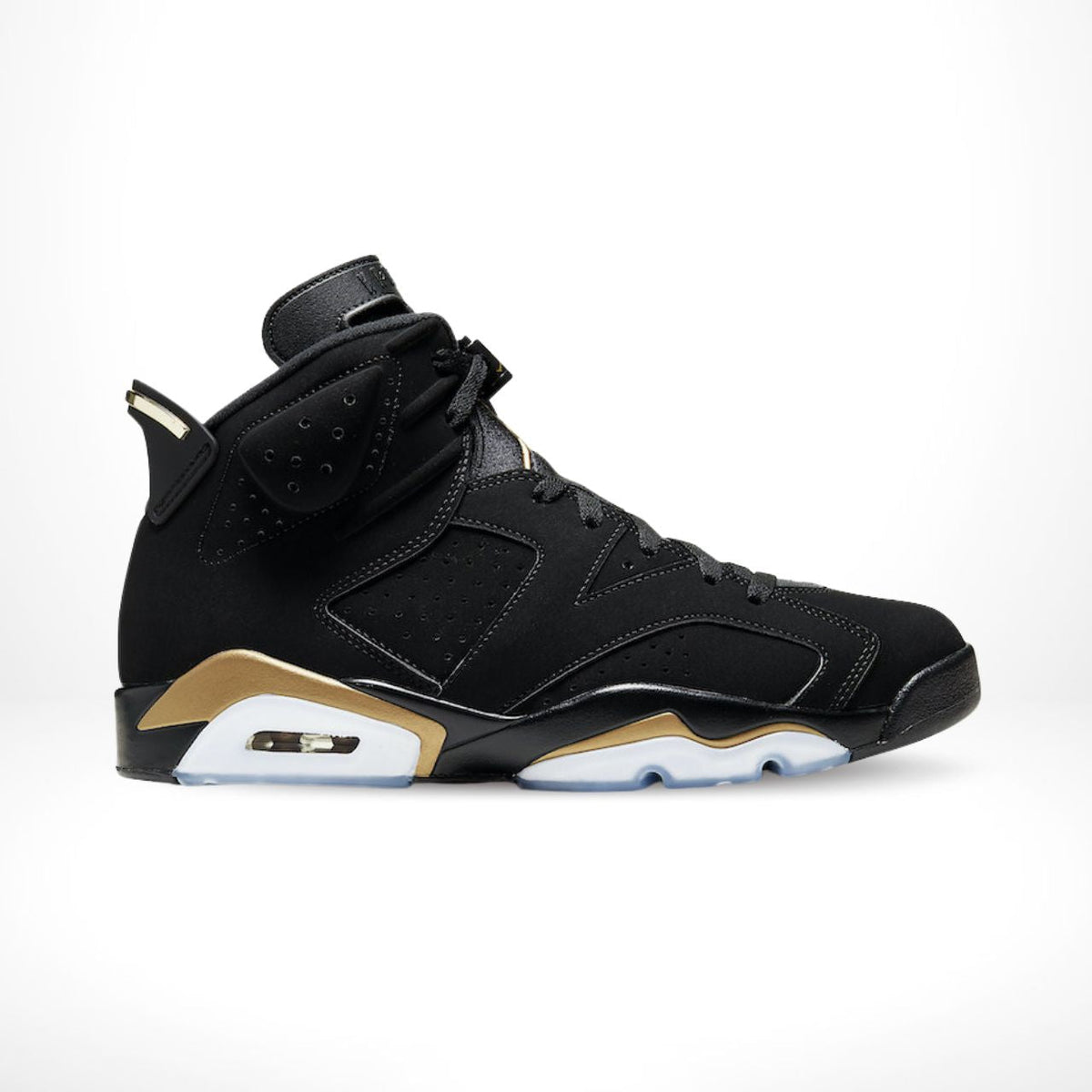 Air Jordan 6 Retro DMP Defining Moments Pack in Black Metallic Gold - product image from the listing.