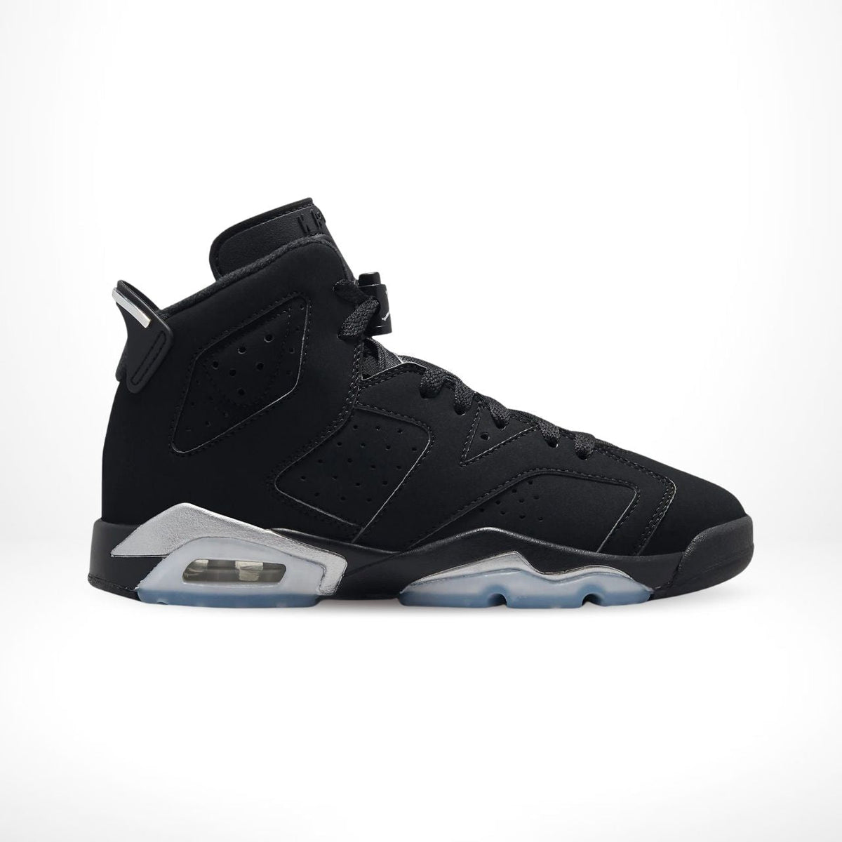 Air Jordan 6 Retro Chrome in Black - product image from the listing.