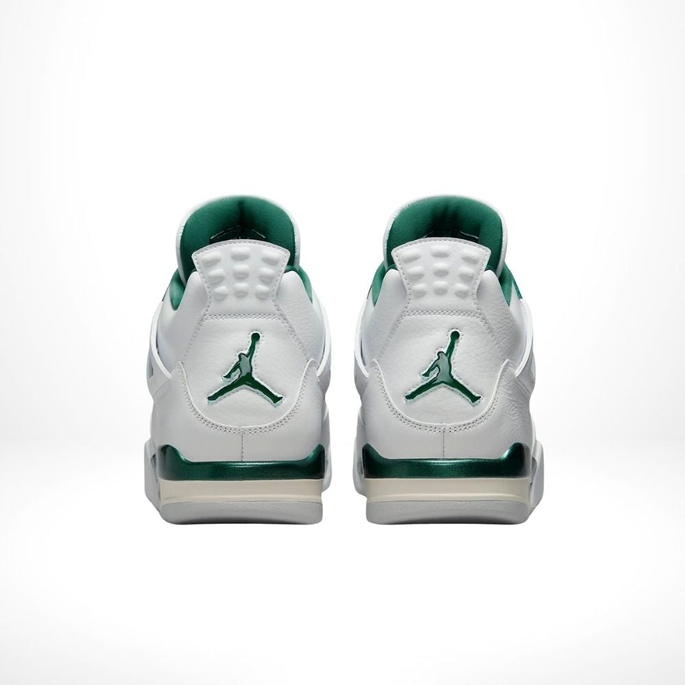 Air Jordan 4 Retro Oxidized in White Green - product image from the listing.