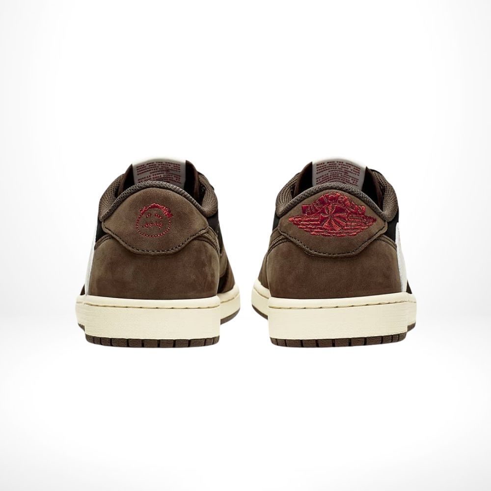 X Travis Scott Dark Mocha Black SP - Air Jordan 1 Low OG - product image from the listing.