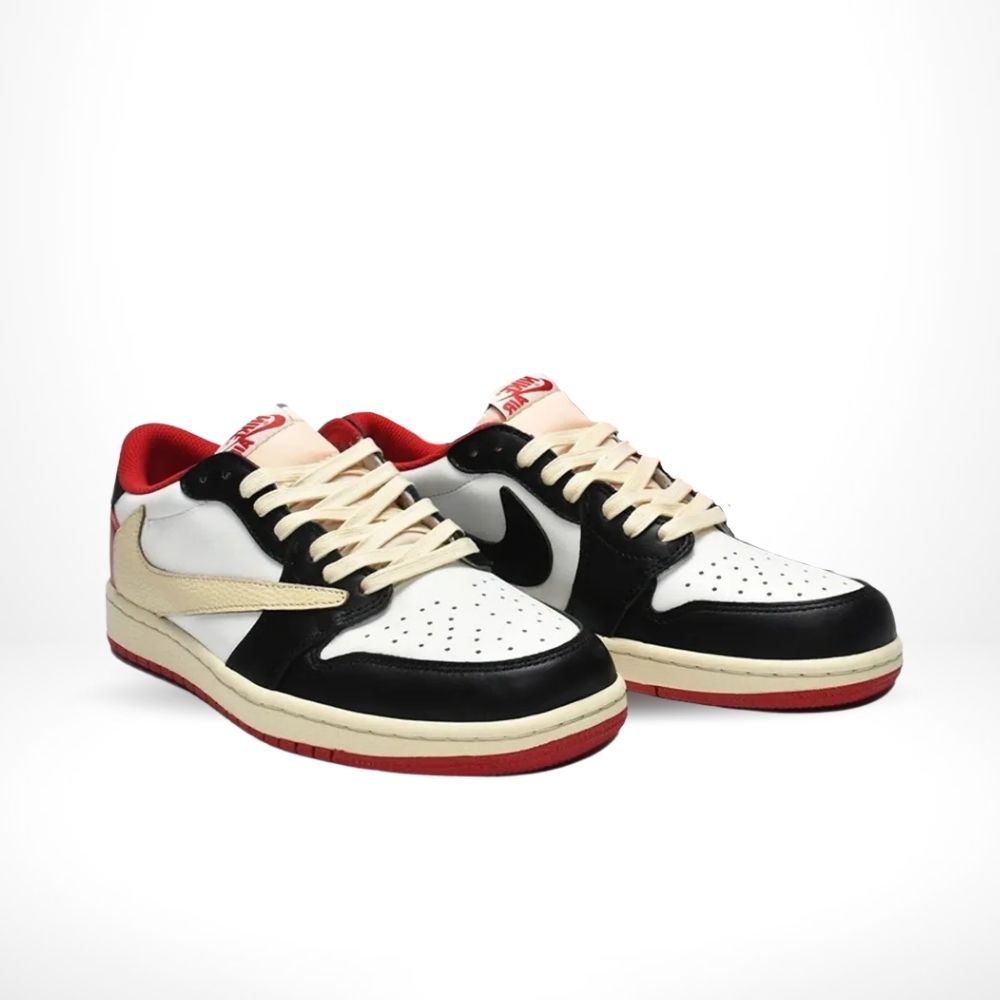 Air Jordan 1 Low X Travis Scott in Black Red - product image from the listing.
