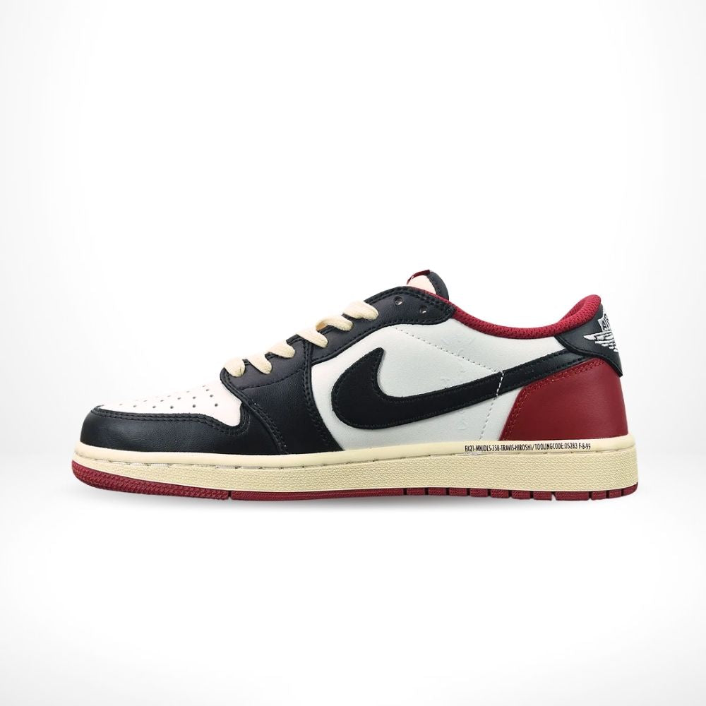 Air Jordan 1 Low X Travis Scott in Black Red - product image from the listing.