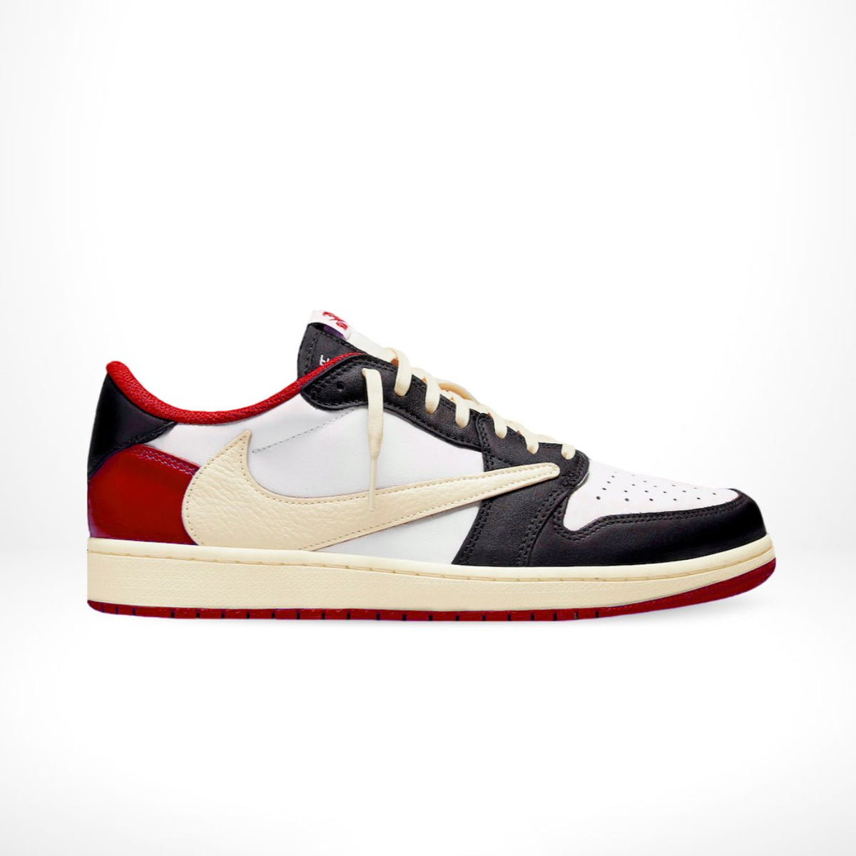 Air Jordan 1 Low X Travis Scott in Black Red - product image from the listing.