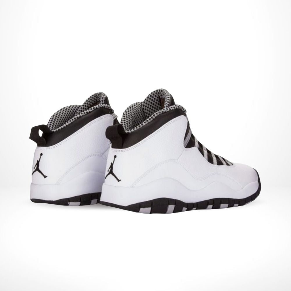 Steel White Black - Air Jordan 10 Retro 2013 - product image from the listing.