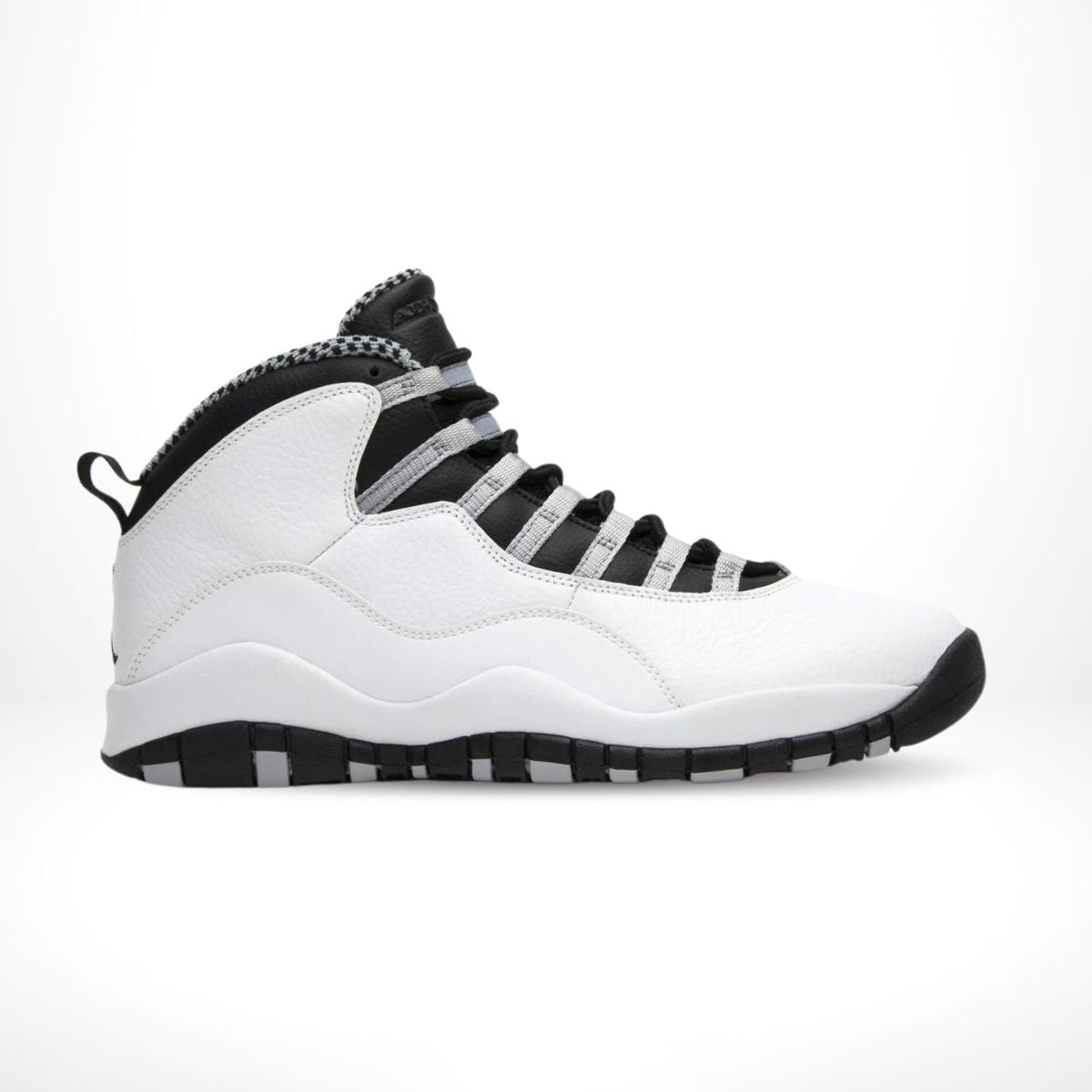 Steel White Black - Air Jordan 10 Retro 2013 - product image from the listing.