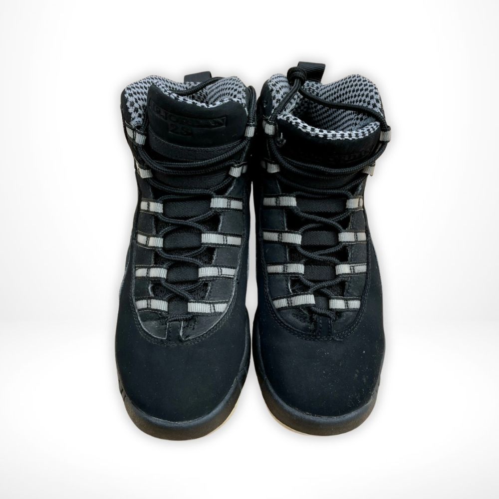 Stealth Black White - Air Jordan 10 Retro 2012 - product image from the listing.