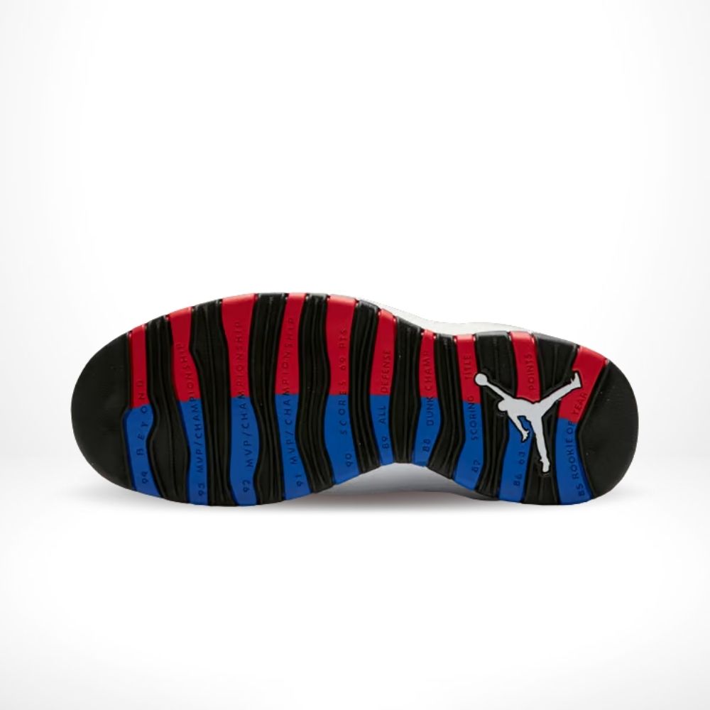 Air Jordan 10 Retro Russel Westbrook Class of 2006 in White Black - product image from the listing.