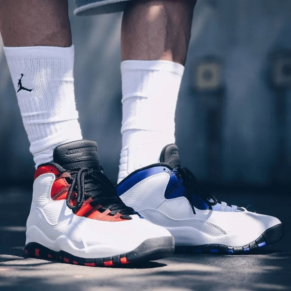 Air Jordan 10 Retro Russel Westbrook Class of 2006 in White Black - product image from the listing.
