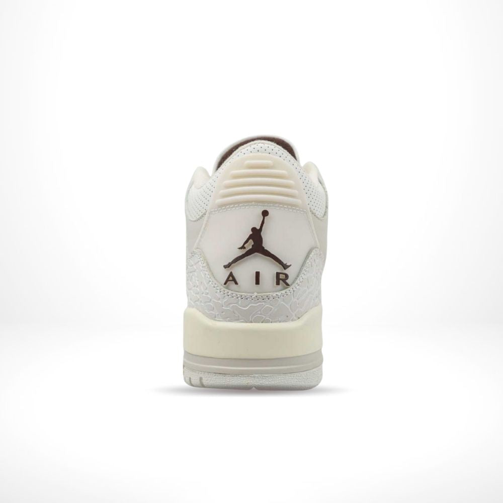 Air Jordan 3 X Travis Scott in White Sail - product image from the listing.