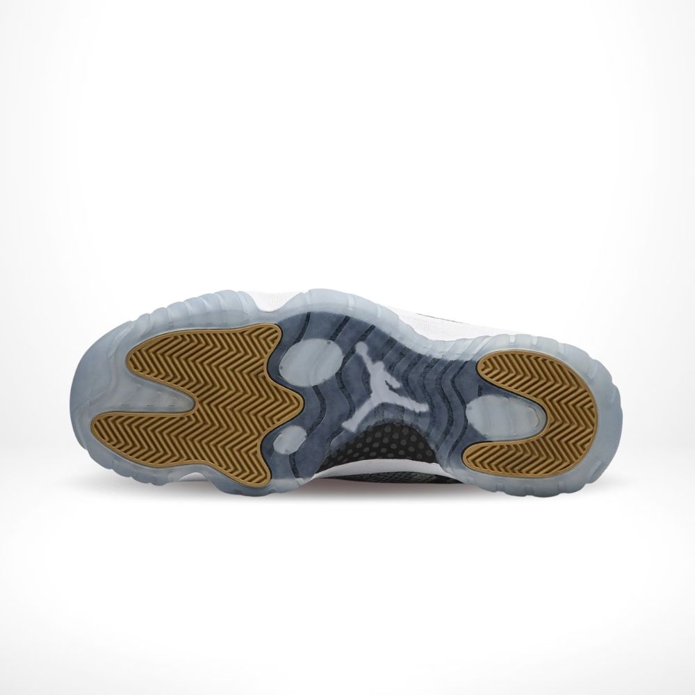 X OVO Grey Snakeskin - Air Jordan 11 Retro - product image from the listing.