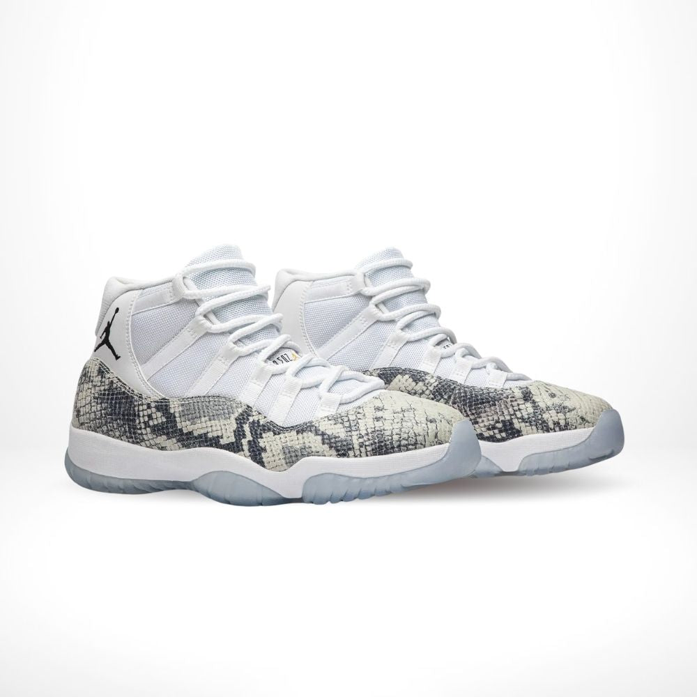 X OVO Grey Snakeskin - Air Jordan 11 Retro - product image from the listing.