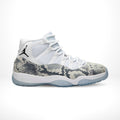 X OVO Grey Snakeskin - Air Jordan 11 Retro - product image from the listing.