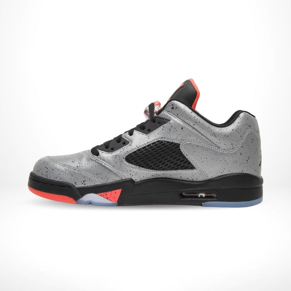 Air Jordan 5 Retro Low Neymar in Silver Black - product image from the listing.
