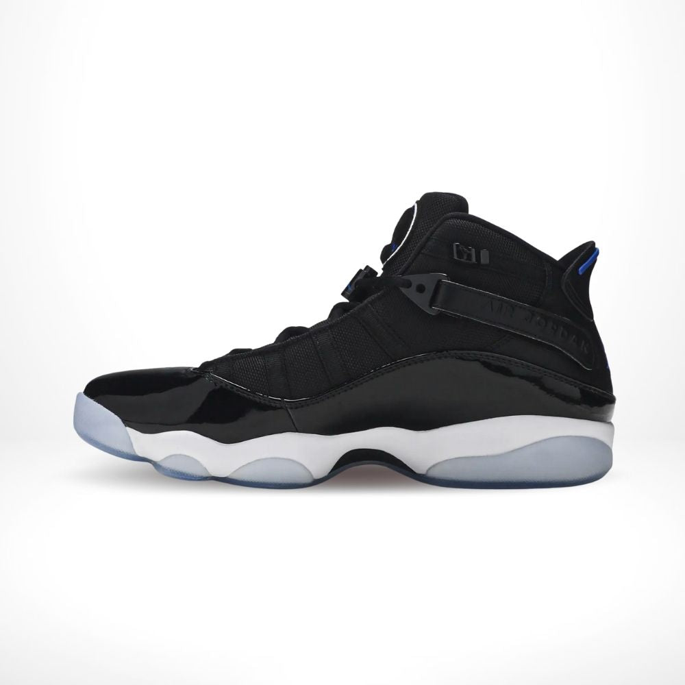 Air Jordan 6 Rings Space Jam in Black Blue - product image from the listing.