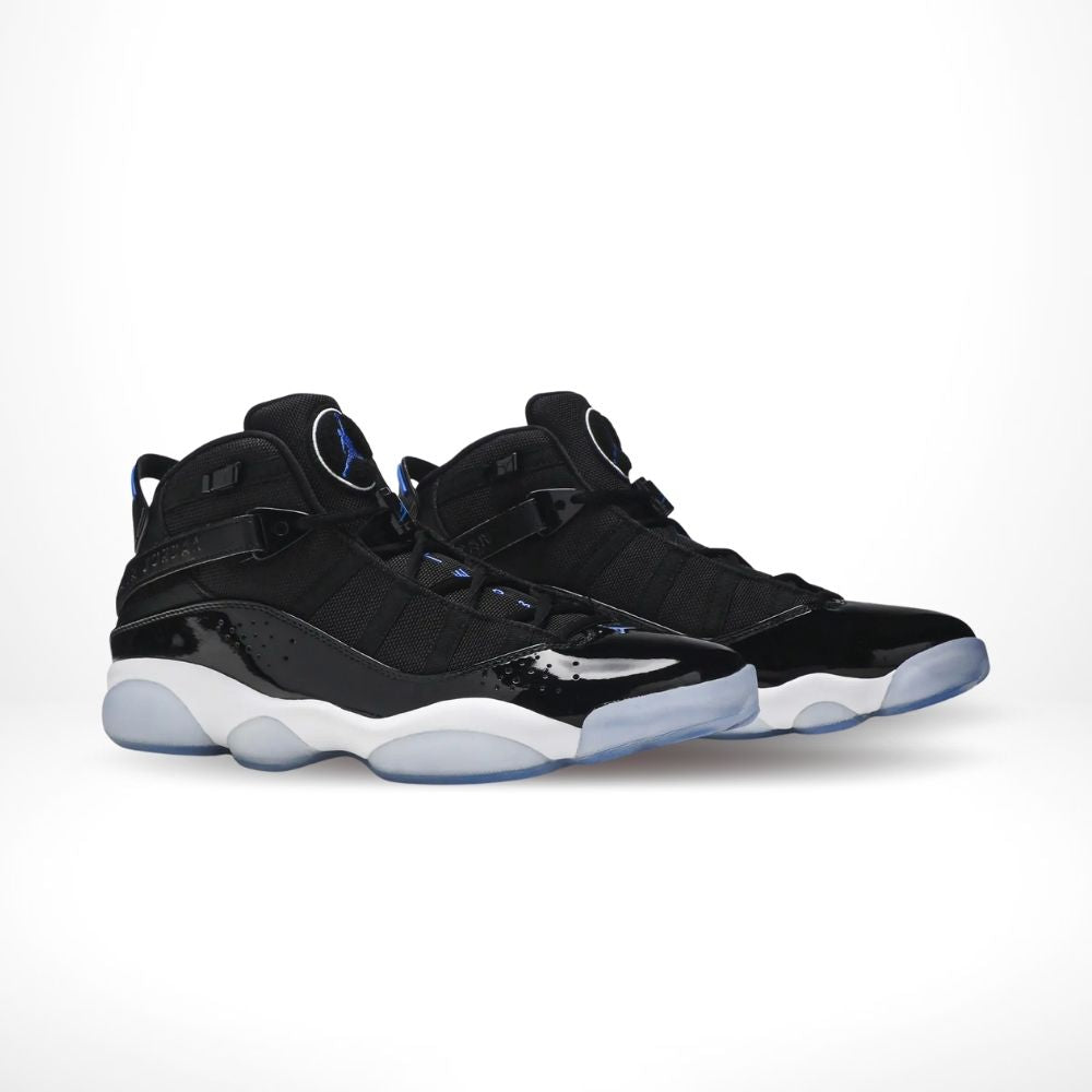 Air Jordan 6 Rings Space Jam in Black Blue - product image from the listing.