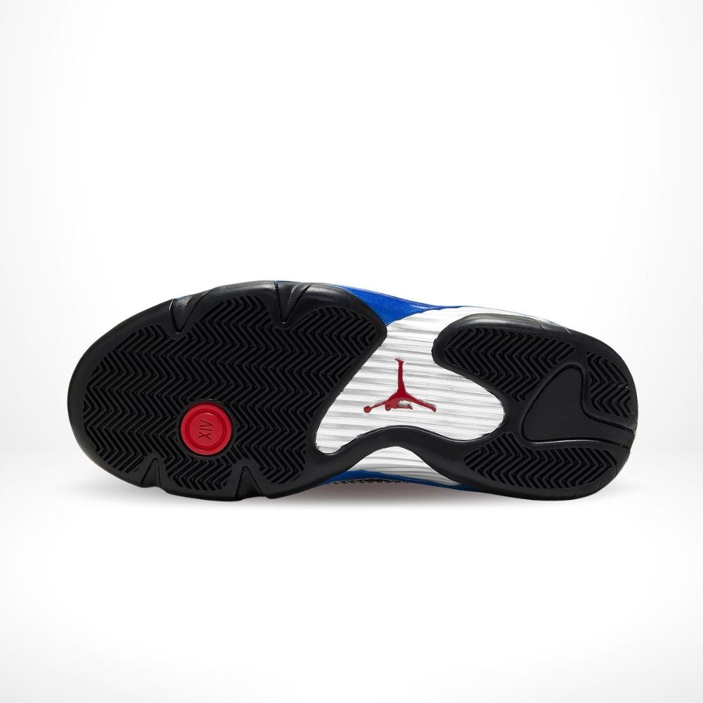 Air Jordan 14 Retro X Supreme in Black Blue - product image from the listing.