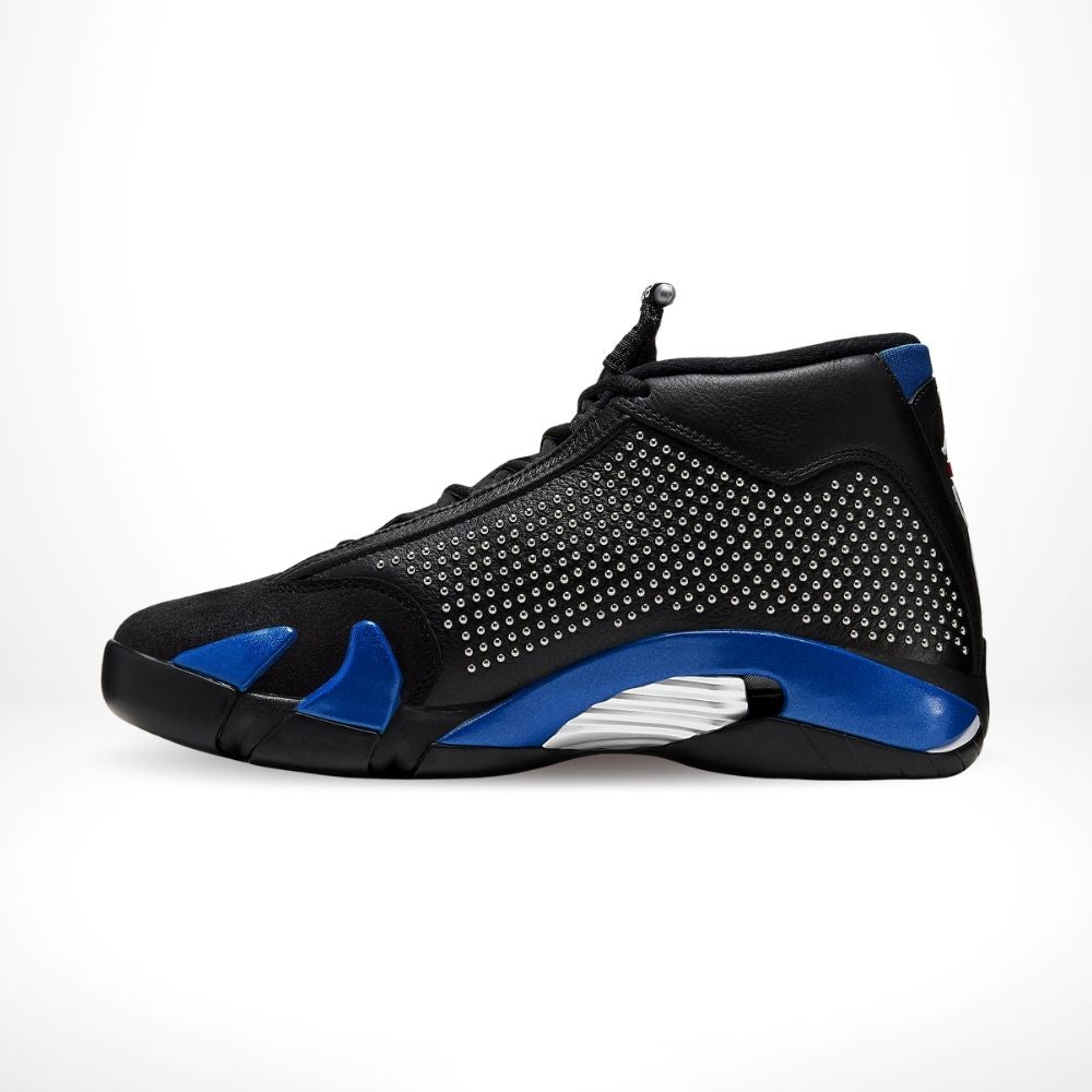 Air Jordan 14 Retro X Supreme in Black Blue - product image from the listing.