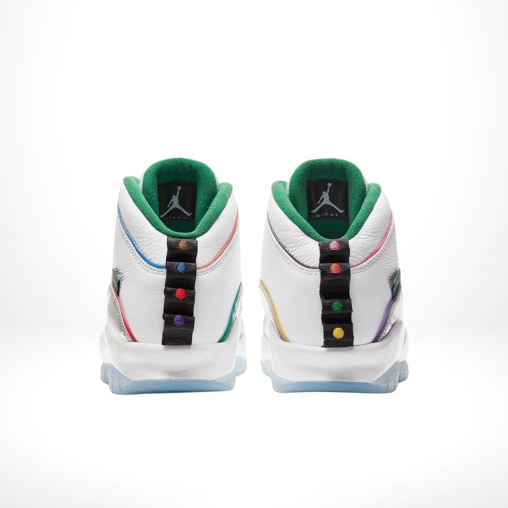 Wings White Chrome - Air Jordan 10 Retro - product image from the listing.