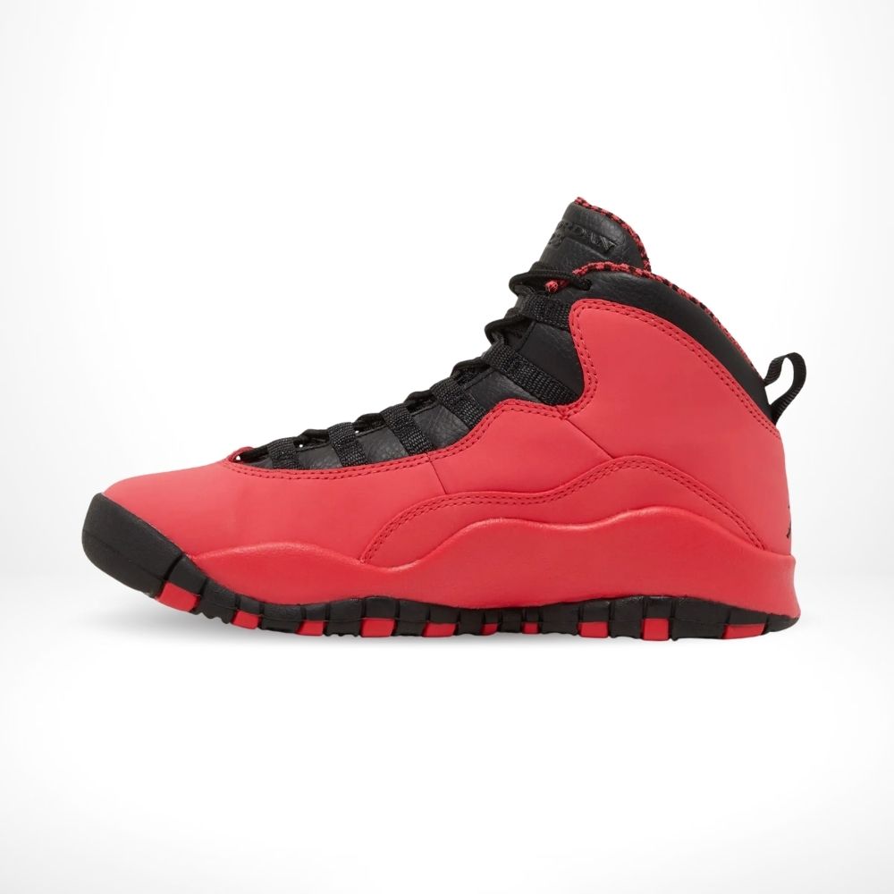 Air Jordan 10 Retro Fusion in Red Black - product image from the listing.